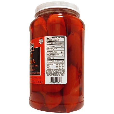Reser's Hot Mama Pickled Sausage Gallon Jar – Desperado Distributing LLC®
