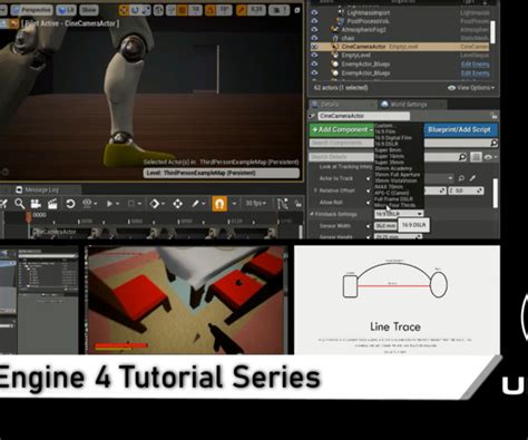 UE4 Tutorial 的图像结果