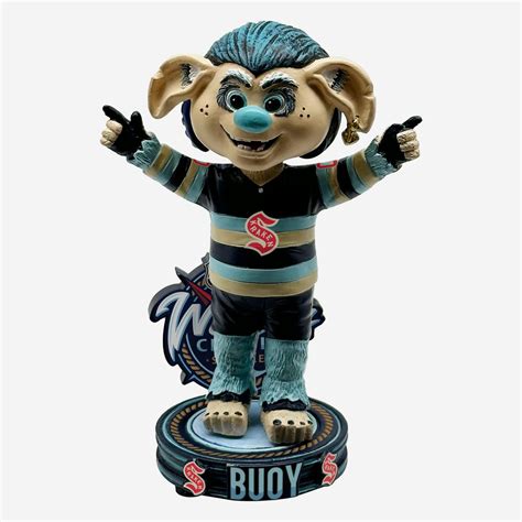 Buoy Seattle Kraken 2024 Winter Classic Mascot Bobblehead FOCO