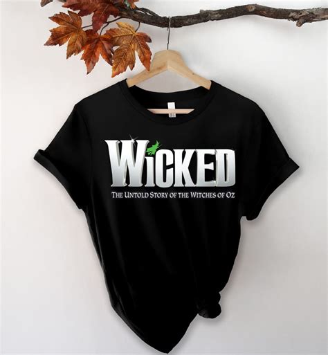 Wicked Broadway A New Musical Tshirt, Wicked Shirt, Broadway Musical ...