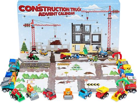 KreativeKraft Advent Calendar 2022 Kids Car Advent Calendars with 24 ...