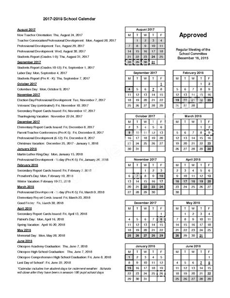 Trumbull Ps Calendar