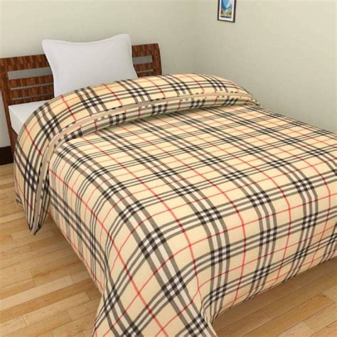 Buy JustiFied Beautifully Checkered Printed Micro Reversible A/C Double ...