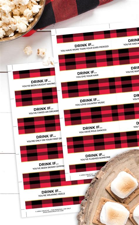 Flannel fling bachelorette party games bundle printable buffalo plaid ...