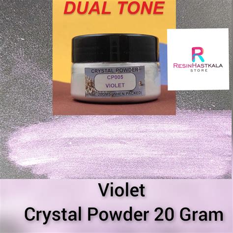 Violet Crystal Powder 20 Gram – Resinhastkala Store