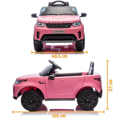 Land Rover Discovery Kids Car 12V - Pink - Berghoff toys