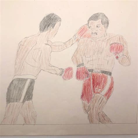 Boxing Match Drawing 的图像结果