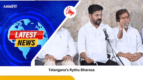 Telangana's Rythu Bharosa: Boosting Farmer Welfare