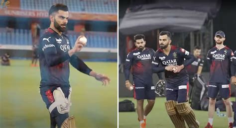 [Watch] Virat Kohli bowls in the nets, beats Glenn Maxwell during KGF's ...
