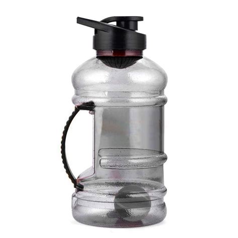 Sports Gallon Plastic Water Bottle 1.5L with Mixer Ball and Strainer ...