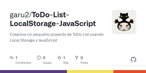 Add Local Storage to the To-Do List in JavaScript 的图像结果