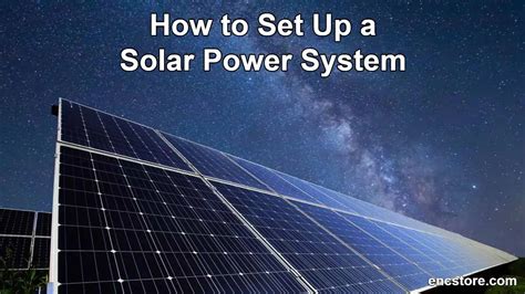How to Set Up Solar Power System 的图像结果