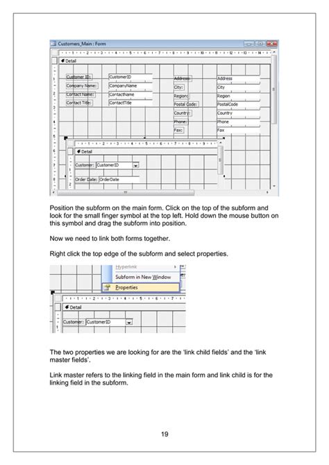 Image result for Microsoft Access Subform Tutorial