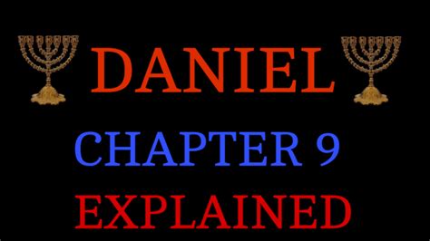 Image result for Daniel Chapter 9 Explained