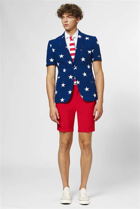 American Flag suit for men and women from OppoSuits. | American flag ...