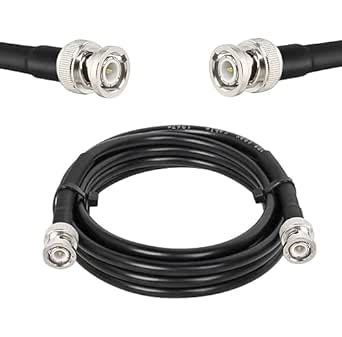 DHT Electronics BNC Male to Male Jumper Cable for Oscilloscope and ...