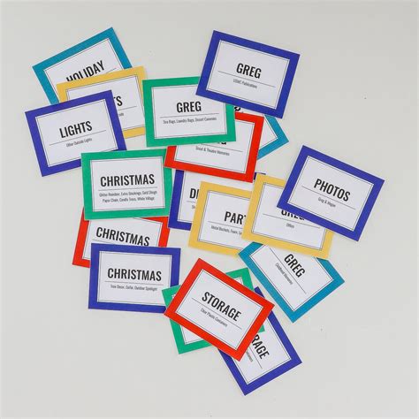 Image result for Storage Labels