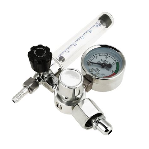 Buy Argon Regulator, G5/8-14 Inlet Argon Flow Meter Pressure Regulator ...