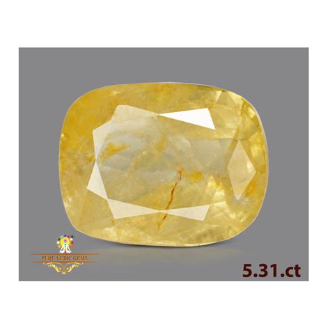 Get List of Yellow Sapphire (Pukhraj) Gemstone Online at Best Price ...