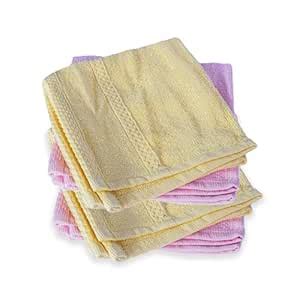 Kuber Industries Bamboo Face Towels |Super Soft, Quick Absorbent & Anti ...
