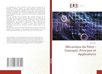 Buy Mcanique du Point: Concepts, Principes et Applications Book Online ...