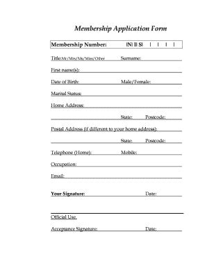 Fillable Online Membership Application Form - altaqwa.org.au Fax Email ...