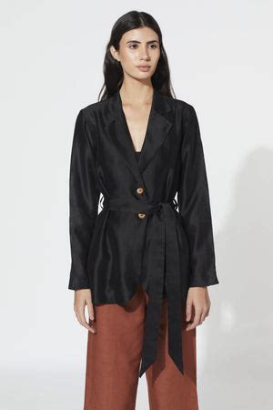 Buy Midnight Silk Co-ord Set by Meadow Available Online at Scrollnshops