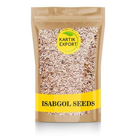 Kartik Export Isabgol Beej - Psyllium Seeds for Digestive Care - Edible ...