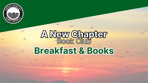 A New Chapter Book Club - Breakfast & Books, Dawley Town Hall, Telford ...