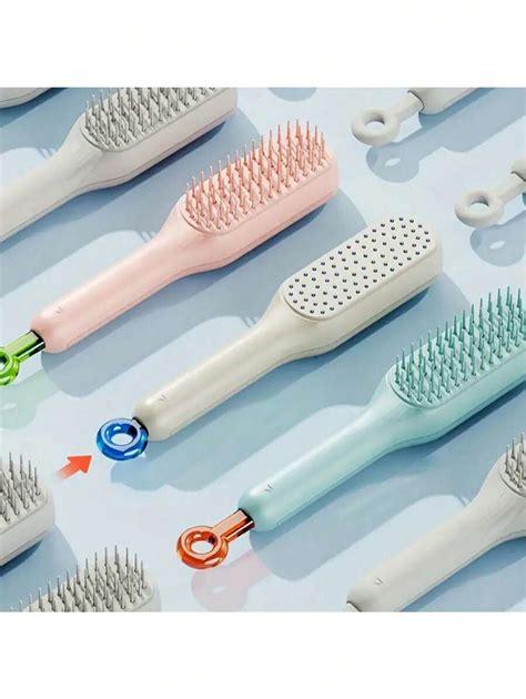 1ชิ้น แปรงผมเหยื่อเวทมนตร์ ที่ถอดได้, หวีย่อยขนาดได้ที่เป็นมิตรกับหนัง ...