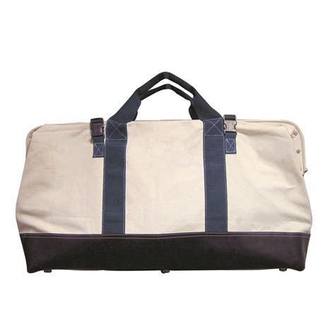 Heavy Duty Canvas Bag w/Rubber Bottom (20″x5.5″x14″D) – HoverTrowel