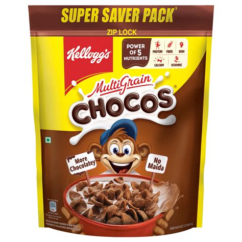 Buy Kellogg's Multigrain Chocos, 1100G | Multigrain Energy, More ...