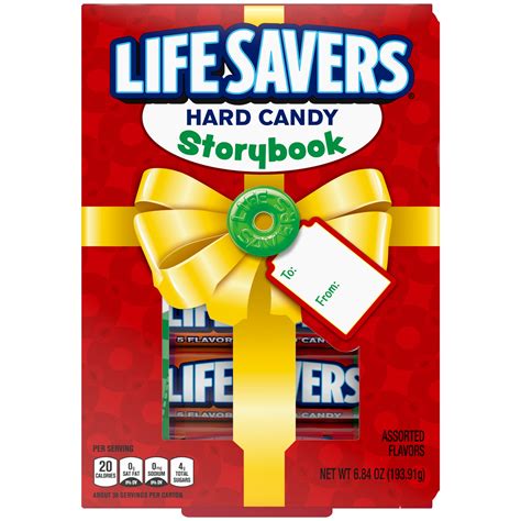 Life Savers 5 Flavors Christmas Hard Candy Storybook Gift Box, Stocking ...