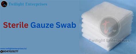 Sterile Gauze Swabs