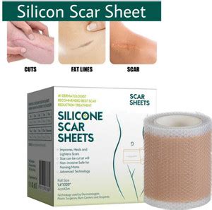 Dr. NAvadiya Reusable Silicone Scar Sheet, Surgery, C-section, Burn ...