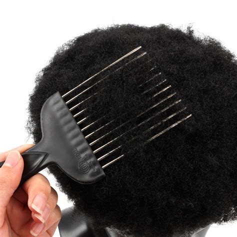 New Times Hair Afro Hair Picker with Big-Hole Sponges
