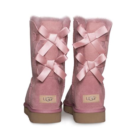 UGG Bailey Bow II Pink Dawn Boots - Women's - MyCozyBoots