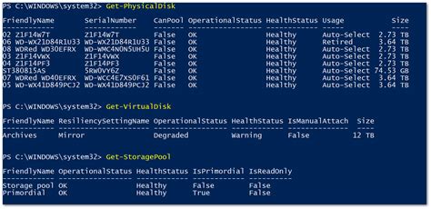 PowerShell Get Storage Pool 的图像结果