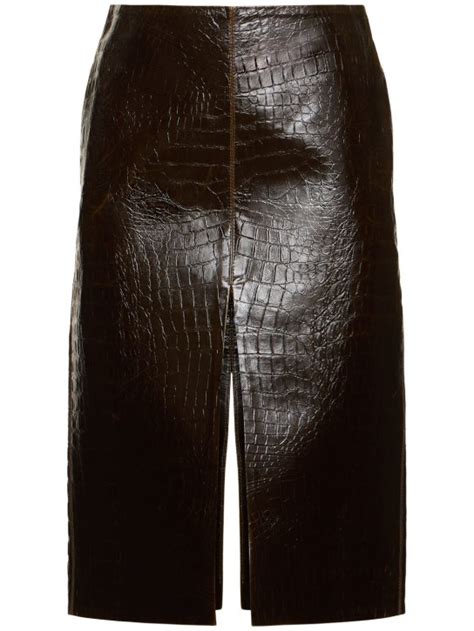 Altermat front split midi skirt - Stella McCartney - Women | Luisaviaroma