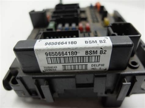 Controller BSM B2 9650664180 Peugeot 206 307 - Buy now
