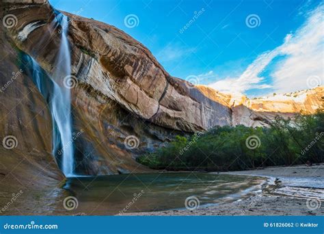 Calf Creek Falls, Calf Creek Canyon, Grand Staircase-Escalante N Stock ...
