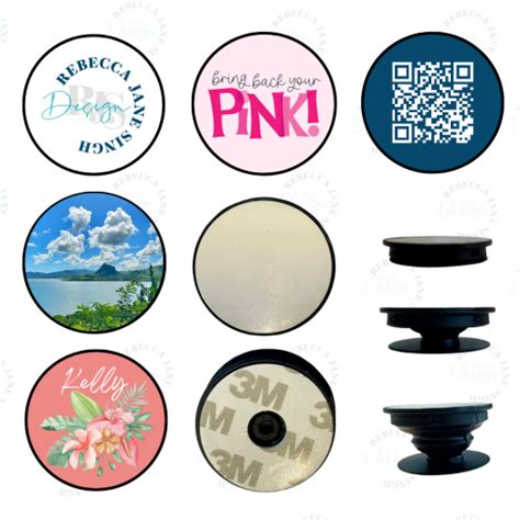 Custom Pop Socket – Rebecca Jane Singh Design