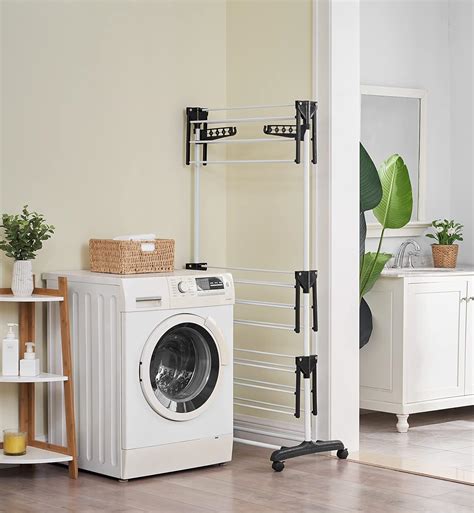 Vivo Technologies Clothes Drying Rack 4-Tier Folding India | Ubuy