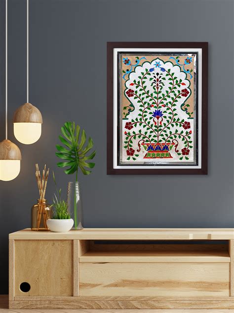 Shop Belgium Glass inlay work | Buy Original Thikri Artwork online