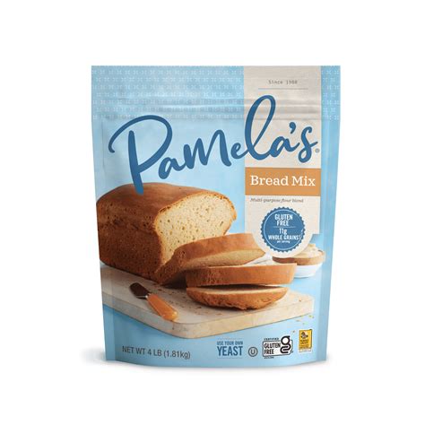Pamela's Gluten-Free Baking Mix, Bread & Flour Blend (3x4 LB) - Walmart.com