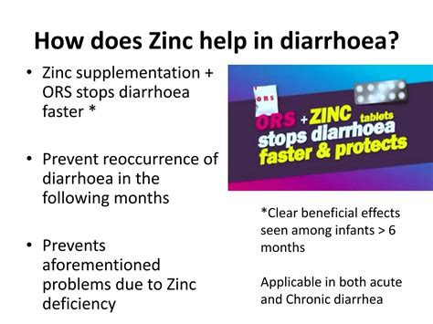 Zinc in Treatment of Diarrhoea in Children | PPTX