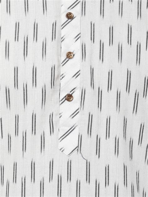 VASTRAMAY Men's White Pure Cotton Kurta and Pyjama Set – vastramay