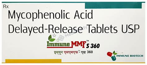 MMF -S Tablet: Price, Uses, Side Effects & How to Use - MediBuddy