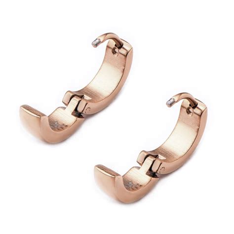 Buy Men's Rose tone Stainless Steel 9mm Solid Bali Online - INOX ...