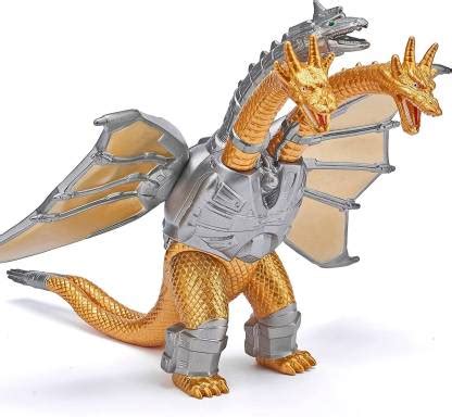 Delite New Monster Mecha King GHIDORAH Villain Godzilla Toy Model Kids ...